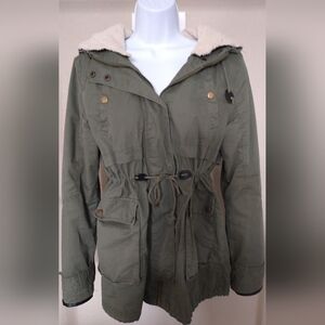 Thigh Length Jacket with Removable Liner